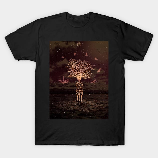 Stargazing by #Bizzartino T-Shirt by bizzartino